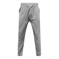 thumbnail image 4 of HBFAGFB Men's Casual Pants Drawstring Straight Leg Pants with Pockets Versatile Daily Wear Grey Size M, 4 of 5