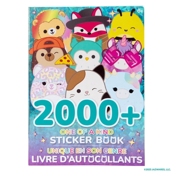 Squishmallows™ 2000+ Livre d'autocollants