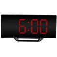 thumbnail image 1 of Miangastore Led Mirror Clock Digital Alarm Clock Red 1 Set 6.7x1.6x3.3in, 1 of 9