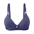 thumbnail image 2 of Bras For Women Sexy Up Wireless Solid Color Underwear Adjustable Breathable Comfort Support Anti Drop Bra, 2 of 5