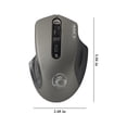 thumbnail image 2 of Chmadoxn Mo-use Souris Sans Fil 2.4G Souris Silencieuse avec Récepteur USB Souris d'Ordinateur Portable pour PC Tablette Portable avec Système Sans Fil, 2 of 4