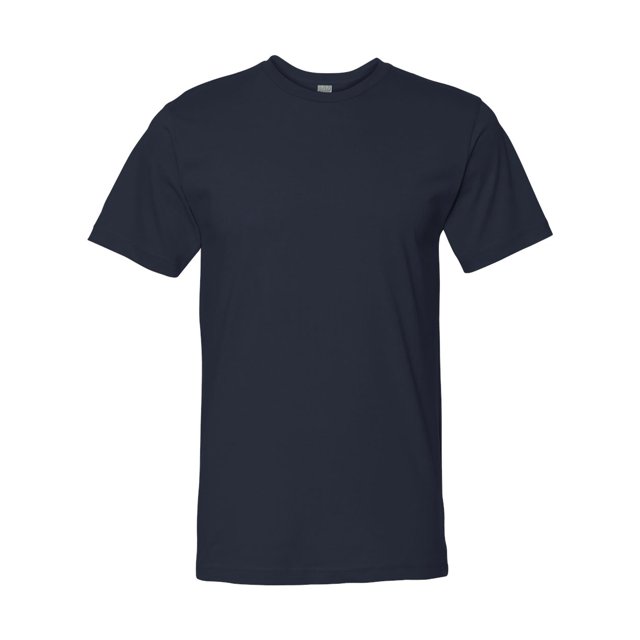 Fine Jersey Tee, L, Navy
