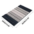 thumbnail image 2 of Door Mat Rug Colorful Striped Bathroom Anti Slip Mat, Entrance Door Mat, Thickened Bathroom Absorbent Carpet, 2 of 3