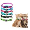 thumbnail image 4 of Collier pour Animaux Réfléchissant avec Cloche Collier Réglable pour Animaux avec Cloche Collier en Nylon, Bleu Ciel, 4 of 8