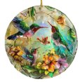 thumbnail image 1 of PUREKKI Natural Agile Hummingbird Pendant 10cm Window Garden Courtyard Decor, 1 of 1