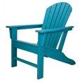 thumbnail image 1 of Leisure Classics Indoor Outdoor Adirondack Patio Deck Chair, Turquoise, 1 of 9