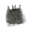thumbnail image 1 of Poupée Sorcière Suspendue d'Halloween Robuste Légère Polyvalente Ornement Volant s Vert, 1 of 9