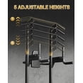 thumbnail image 4 of EDTara Free Standing Pull Up Bar, Power Tower Dip Station With 450 Lb Capacity, Height Adjustable Pull Up Station, Back Pad Included for Home Gym Strength Training, 4 of 7
