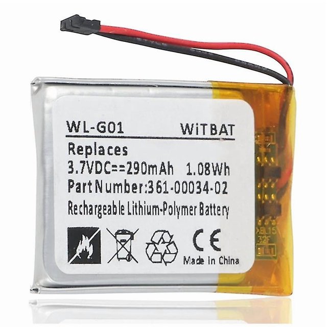 For Garmin Fenix 3/Fenix 3 HR 3.70V 290mAh Li-ion Battery Assembly Part (Encode: 361-00034-02)