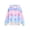 Light Blue, variant on Milgrthf Colorful Stripes Hoodies Sweatshirts for Tween Girl Oversized Casual Pocket Long Sleeve Hooded Pullover for Fall Winter Blue 7 Years