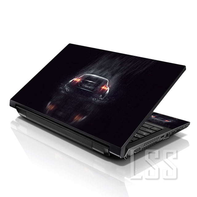 LSS Laptop Skin Sticker Decal Cover Audi Car Pattern Fits 17" to 19" Laptops
