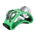 thumbnail image 1 of Xuanheng Tambourin Portable pour Chaussures pour Concerts Mandoline Fête Vert, 1 of 8