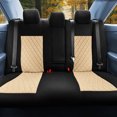 thumbnail image 1 of FH Group Neoprene Waterproof Custom Seat Covers fits 12-17 Toyota Camry LE | SE | XSE | XLE Rear Set, 1 of 4