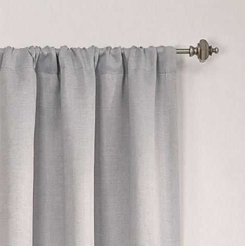 Paire de panneaux fenêtre occultants en chambray 63 po Mainstays