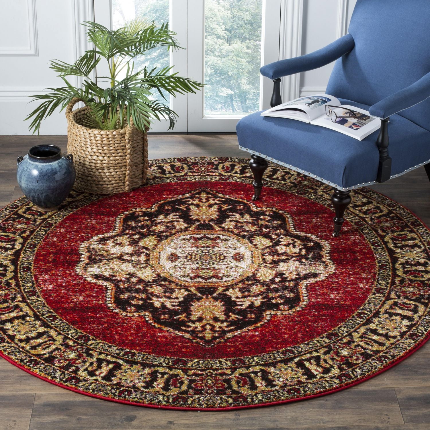 SAFAVIEH Vintage Hamadan Tahnee Traditional Area Rug