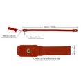 thumbnail image 3 of Self-Regulating Heat Cable for Pipe Freeze Protection, 45W AC220V, Waterproof and Durable, Suitable for Air Conditioners, Compressors, and Water Pipes, Operates in -30°C to 200°C., 3 of 6