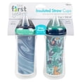 thumbnail image 2 of TFY Drop Guard Insulated 2x9oz Straw Cups, 2 of 5