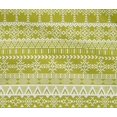 thumbnail image 4 of oneOone Cotton Flex Lime Green Fabric Aztec Tribal Craft Projects Decor Fabric Printed By The Yard 40 Inch Wide, 4 of 4