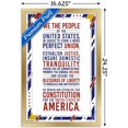 thumbnail image 2 of Les États-Unis d'Amérique - Préambule de la Constitution, 2 of 4