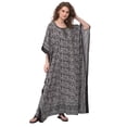 thumbnail image 1 of Caftans Longs pour Femmes Grande Taille Robe Caftan Robe de Soirée Fête Été Plage Robe d'Été Manches Kimono Longues Robes Décontractées en Ligne, 1 of 4