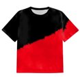 thumbnail image 4 of Ketyyh-chn99 T-Shirts Chemises pour Hommes Chandail pour Hommes Col Rond Confortable Coton Coupe Décontractée T-Shirts Amples pour Hommes T-Shirt Classique Doux Rouge,7TG, 4 of 4