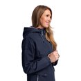 thumbnail image 3 of Trespass Womens Waterproof Jacket with Hood Flourish Navy in Size - 20, 3 of 6