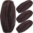 thumbnail image 1 of 2 Pairs Oversleeve Waterproof Oilproof Cuff Antifouling Cover Protectors Kitchen Cleaning Tool (Coffee), 1 of 9