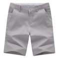 thumbnail image 1 of Diufon Men's Athletic Shorts Cotton Linen Drawstring Waisted Outdoor Sport Shorts Spring Summer Shorts with Pockets, 1 of 2