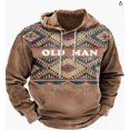 thumbnail image 1 of Pull 3d Nouveau Pull pour Hommes Mode Mode Urbaine Chandail à Capuchon US, 1 of 2