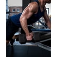 thumbnail image 4 of BeesClover Hex Dumbbell Set, 40LB*2pcs Adjustable Rubber Encased Dumbbells with Cast Iron Core & Textured Handle, Anti-Roll Hex Hand Weights for Home Gym, Strength Training, 4 of 8
