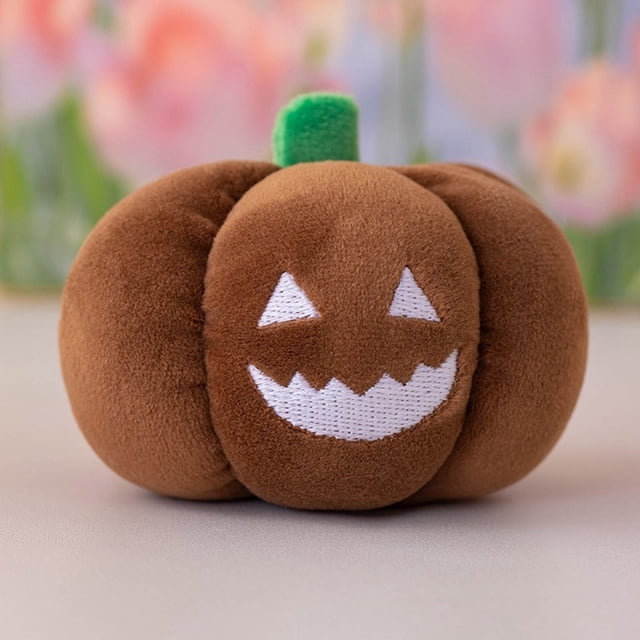Nilvkv Halloween Gift Night Light Pumpkin Toy Funny Keychain Female Exquisite Backpack Pendant Car Key Pendant