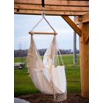 thumbnail image 1 of Chaise hamac en coton brésilien Vivere en naturel, 1 of 2