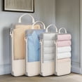 thumbnail image 3 of Packing Cubes for Travel 4-Piece Travel Compression Package Cube Set Space Saving Luggage Manager Mesh Bag Easy Travel Packagingcompression Packing Cubes, 3 of 6