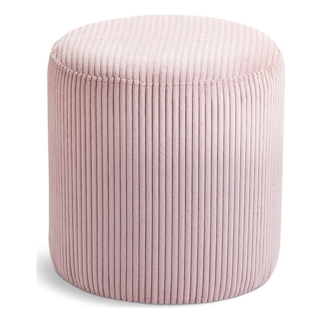 Meridian Furniture Ottomane/tabouret Rose Royal