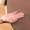 thumbnail image 1 of Clear Table Cover Protector Rectangle x .mm Transparent Plastic Table Protector -Scratch Clear Desk Mat for Office Desktop Dresser Dining Table FDA Compliant, 1 of 9