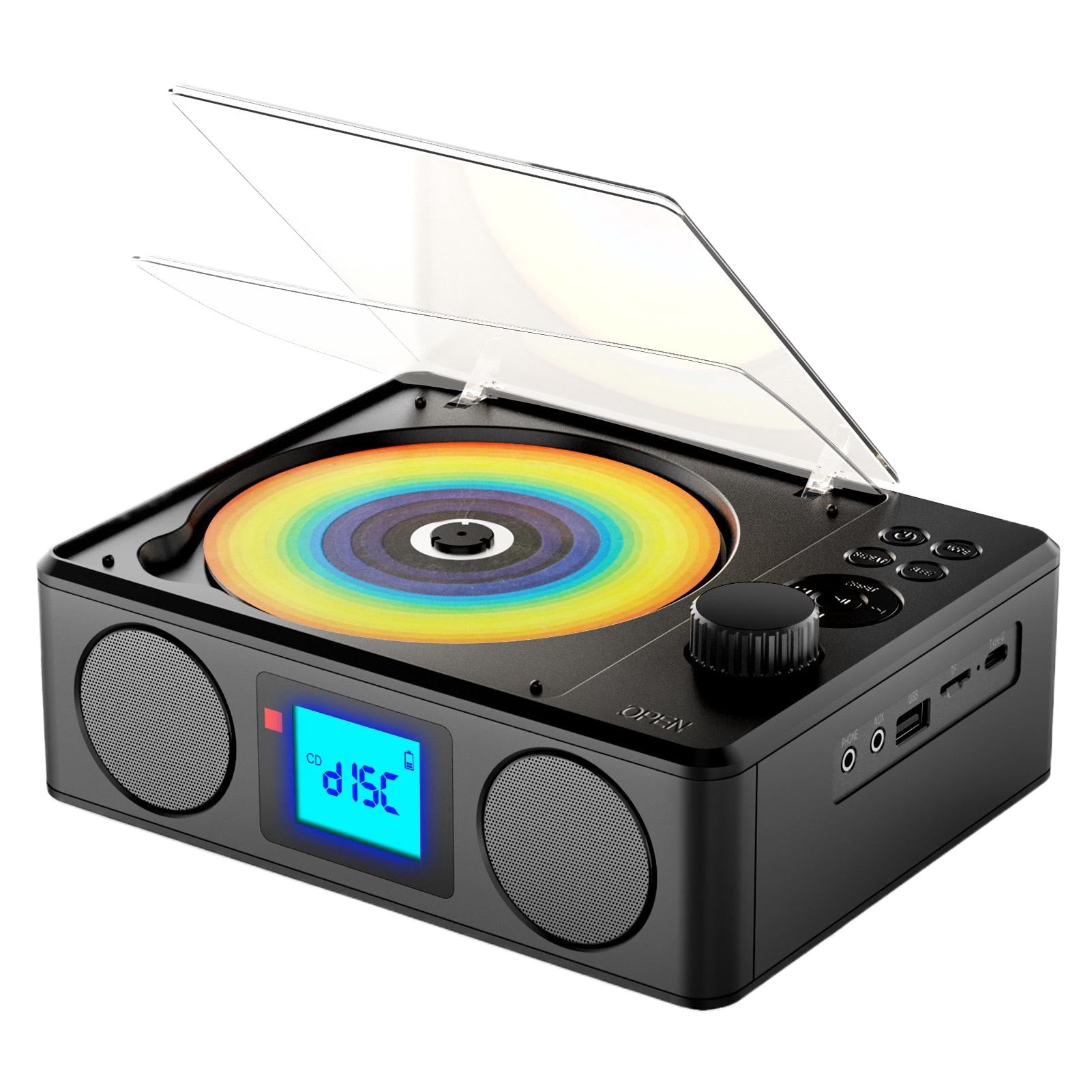 Maytalsory Bluetooth o Alarm Clock With Cd Player Easily connect your mobile Waking Up To Favorite Tunes Cd Player With Bluetooth