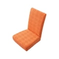 thumbnail image 2 of Apmemiss Cadeaux de Noël Liquidation Housse Élastique pour Chaise de Salle à Manger Demi-Ronde Housse de Chaise Domestique Coussin Dossier une Universelle Chaise, 2 of 6
