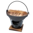 thumbnail image 4 of Minkissy kit de Cuisine de camping Chauffage Uniforme pot de Cuisson style Japonais pour Randonnée 1 Ensemble, 4 of 7