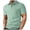 Green, variant on Ketyyh-chn99 Long Sleeve Polo Shirts for Men Knit Polo Men's Short Sleeved T Shirt Casual Comfortable Top Size for L,Blue