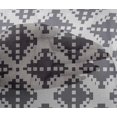 thumbnail image 4 of oneOone Viscose Chiffon Fabric Check Kasuri Printed Fabric 1 Yard 42 Inch Wide, 4 of 4