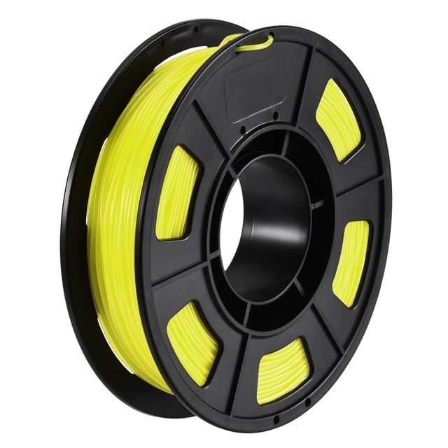Unique Bargains 3D Printer Filament 1.75mm TPU Filament Dimensional Accuracy +/- 0.05mm Yellow