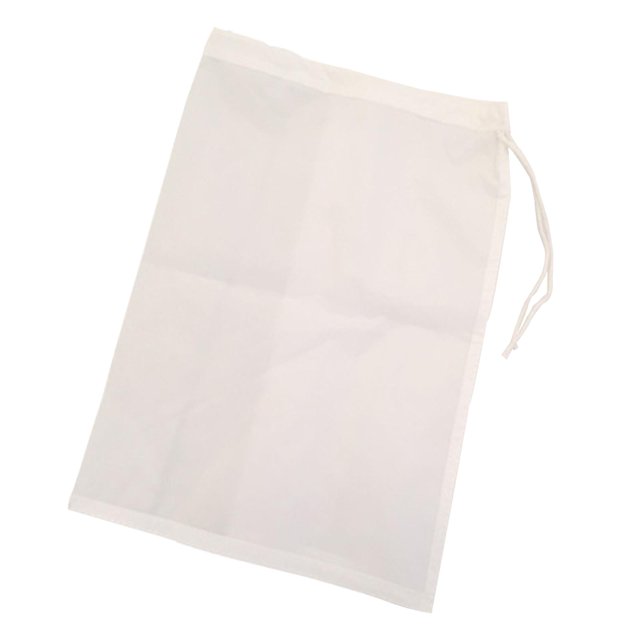 Nut Milk Bag Nylon Mesh Strainer Reusable Food Tea Filter Juice SIZES Pulp H0G9