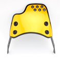 thumbnail image 3 of Maoww Front Smoke Easy Provides Lightweight Lightweight Easy Front Smoke Protection Durable Enhances Windscreen Silver Yellow, 3 of 8