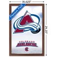 thumbnail image 2 of NHL Colorado Avalanche - Logo 17 Wall Poster, 22.375" x 34" Framed, 2 of 4