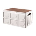 thumbnail image 2 of Baohd Small Outdoor Storage Box Easy Folding Toy Basket With Lid Sturdy Frame Durable Large size without h, 2 of 6