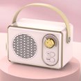 thumbnail image 1 of TIMIFIS Bluetooth Speakers Wireless Retro Bluetooth Speaker Outdoor Plug-in U Disc Audio Mini Portable Bluetooth Speaker Computer Audio Gift, 1 of 7