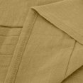 thumbnail image 4 of MeetoTime Robe Mi-Longue pour Femme à Col Rond, Manches Longues, Longueur Genou, Légère, Ample, en Coton et Lin, Tailles P-5TG, 4 of 8