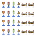 thumbnail image 1 of Jouet de Signalisation Routière 1 Ensemble de 24 Pcs Jouets Amusants de Panneau de Circulation Modèle pour Enfants Jouet de Panneau de Circulation Routière, 1 of 8