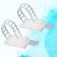 thumbnail image 3 of 50 Pcs Attaches de Câble Réglables Auto-Adhésives Cordon de Fixation de Câble Support de Gestion de Câble Organisateur de Câble Attaches de Fil (Blanc), 3 of 8