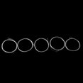 thumbnail image 2 of 5pcs 9FT Fly Fishing Tapered Leader Fly Taper Line Leader Fishing Line With Loop 3X, 2 of 10